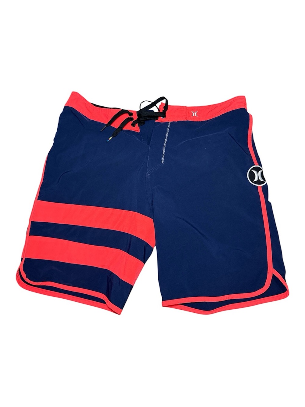 Hurley Phantom Boardshorts 33x9 Blue Orange Swimming Trunks